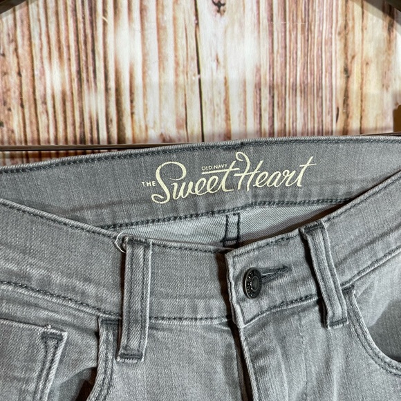 Old Navy Women's Sweetheart Gray Jeans size 0 - Picture 1 of 4